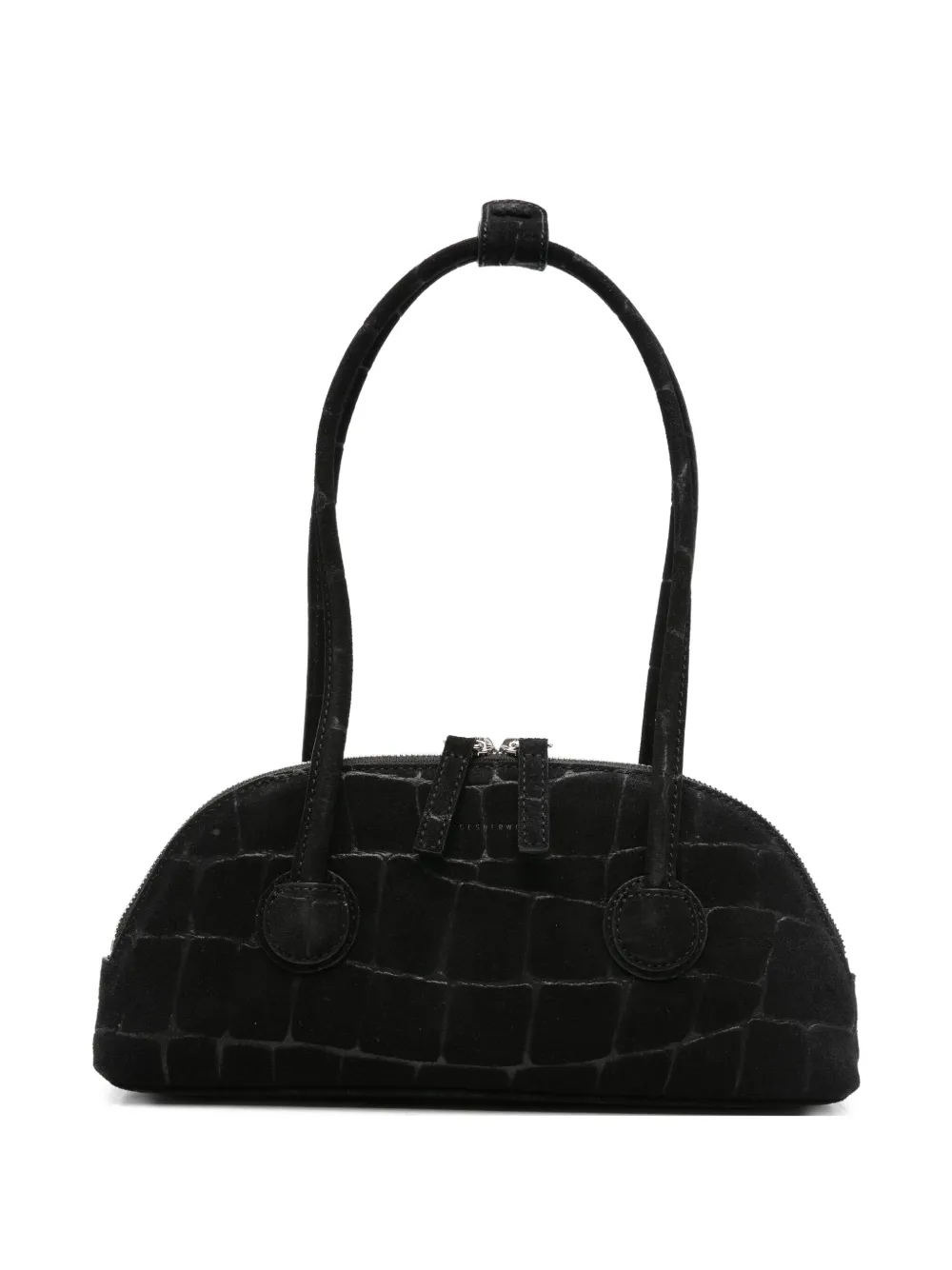 Сумка-шоппер Bessette из телячьей замши с тиснением под крокодила Marge Sherwood, черный
Сумка-шоппер Bessette из телячьей замши с тиснением под крокодила Marge Sherwood, черный