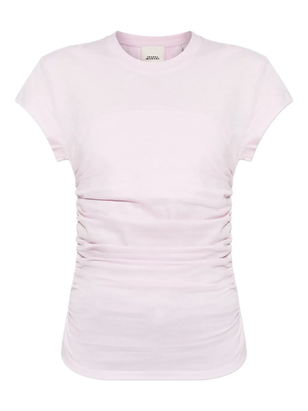 Футболка со сборками ISABEL MARANT, розовый 
Футболка со сборками ISABEL MARANT, розовый