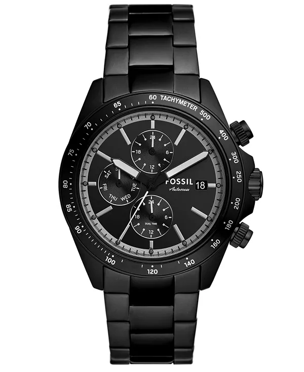 Мужские многофункциональные черные часы для автокросса из нержавеющей стали, 42 мм Fossil, black
Мужские многофункциональные черные часы для автокросса из нержавеющей стали, 42 мм Fossil, black