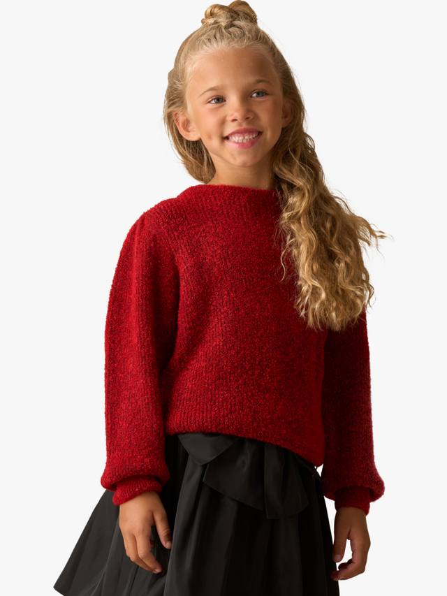 Детский джемпер с бантом на спине из букле Angel & Rocket
Детский джемпер с бантом на спине из букле Angel & Rocket