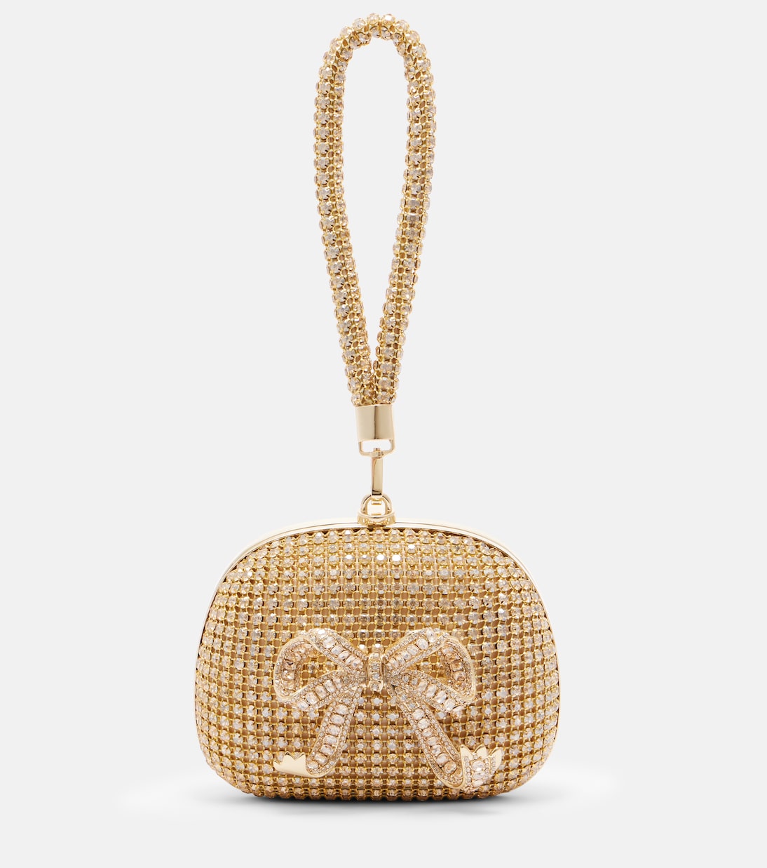 Клатч Bow Mini, украшенный кристаллами Self-Portrait, золотой
Клатч Bow Mini, украшенный кристаллами Self-Portrait, золотой