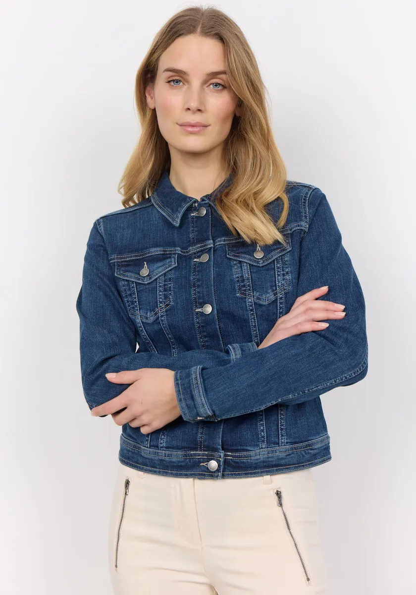 Джинсовый пиджак soyaconcept "SC-KIMBERLY 3", индивидуального кроя, цвет 2494 Dark Blue Denim
Джинсовый пиджак soyaconcept "SC-KIMBERLY 3", индивидуального кроя, цвет 2494 Dark Blue Denim