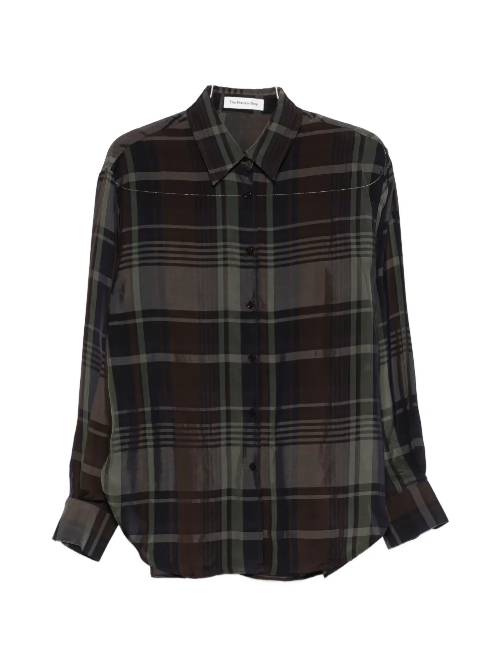 Рубашка на пуговицах The Frankie Shop, коричневый
Рубашка на пуговицах The Frankie Shop, коричневый