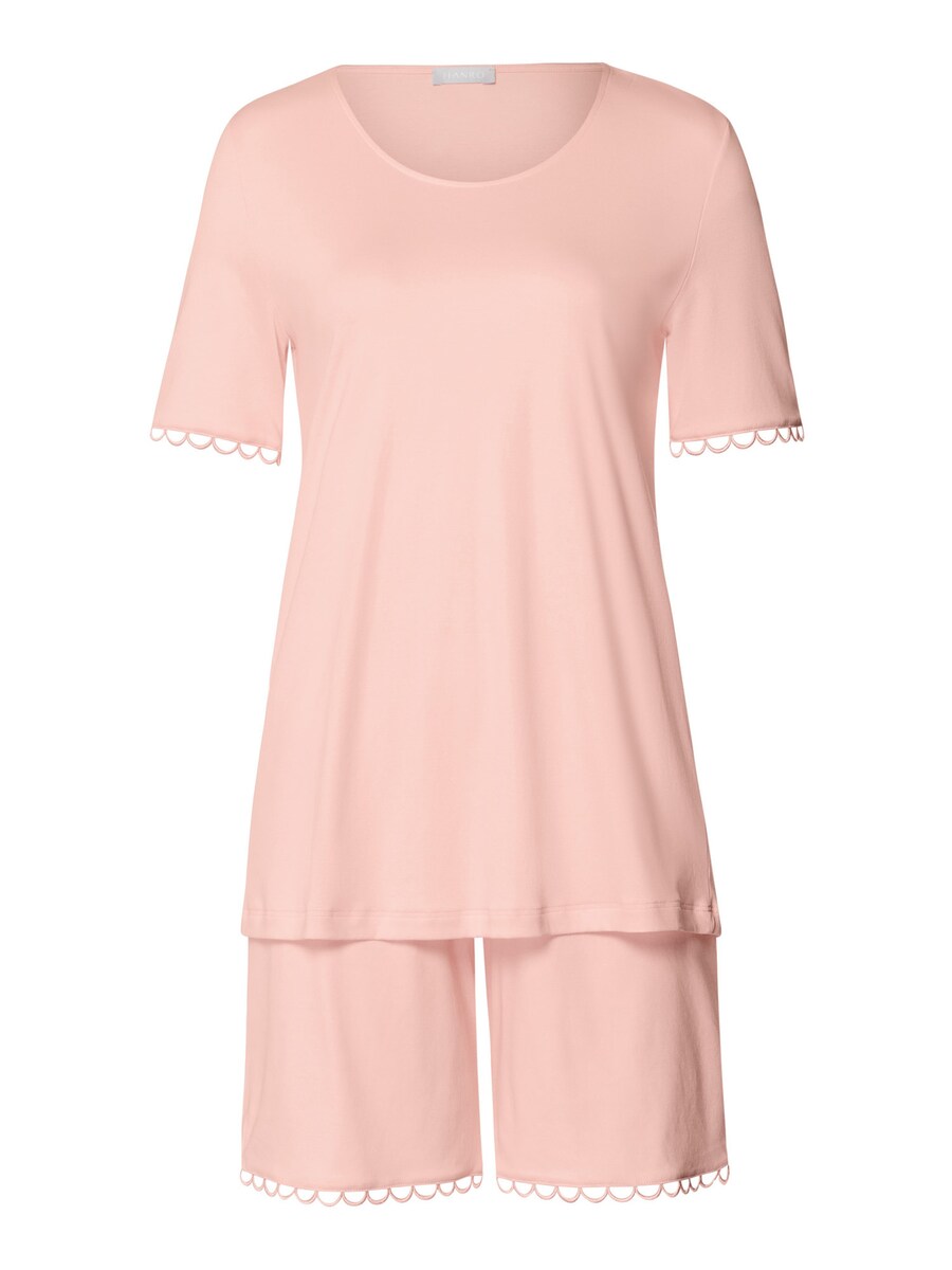 Короткий пижамный комплект Hanro Anouk, светло-розовый
Короткий пижамный комплект Hanro Anouk, светло-розовый
