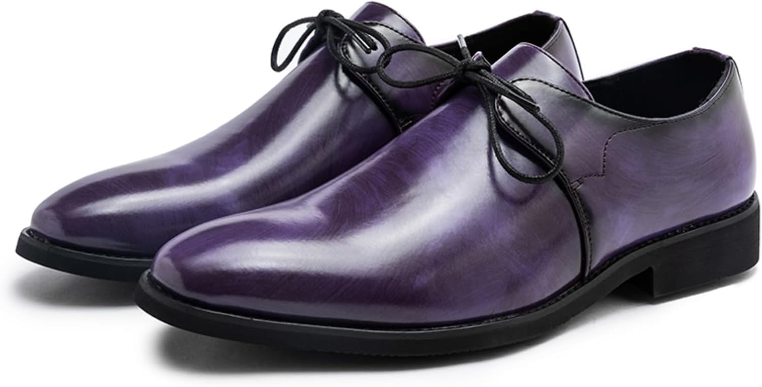 Мужские градиентные оксфорды - стильные туфли на шнуровке с уникальным омбре-дизайном, идеальные для вечеринок, свадеб и модных образов Aokisx, фиолетовый
Мужские градиентные оксфорды - стильные туфли на шнуровке с уникальным омбре-дизайном, идеальные для вечеринок, свадеб и модных образов Aokisx, фиолетовый