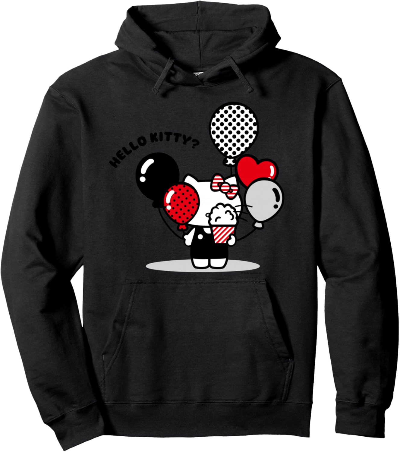 Худи Hello Kitty в стиле пряток Sanrio (Watanabe), черный
Худи Hello Kitty в стиле пряток Sanrio (Watanabe), черный