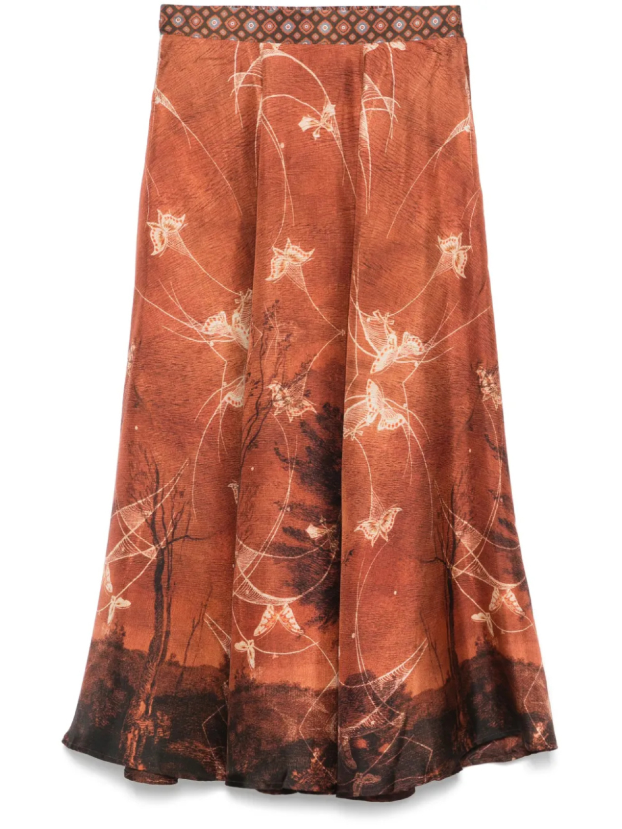 Юбка Pierre-Louis Mascia Aloe, коричневый
Юбка Pierre-Louis Mascia Aloe, коричневый