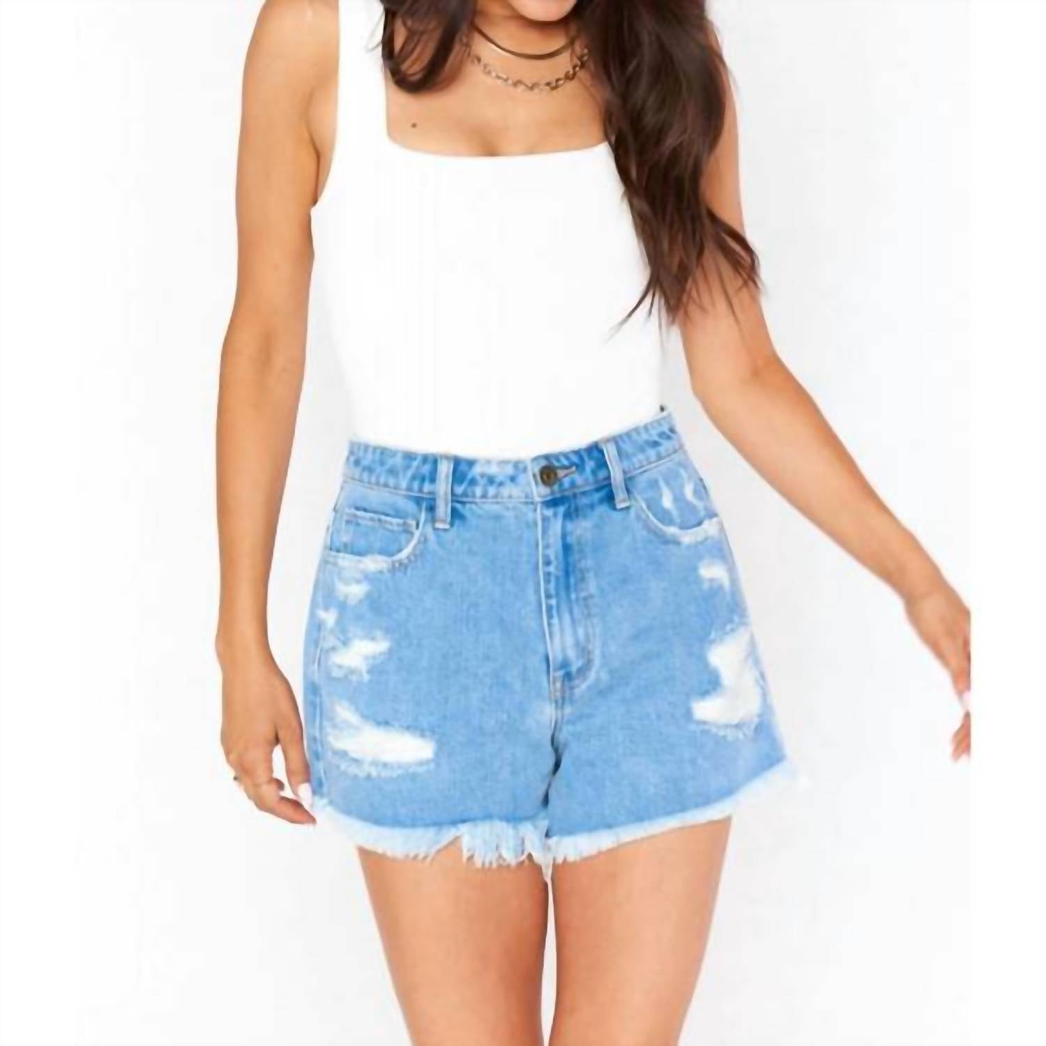 Женские шорты Philly Pinch Waist в синем круизном стиле Show Me Your Mumu, Blues Cruise
Женские шорты Philly Pinch Waist в синем круизном стиле Show Me Your Mumu, Blues Cruise