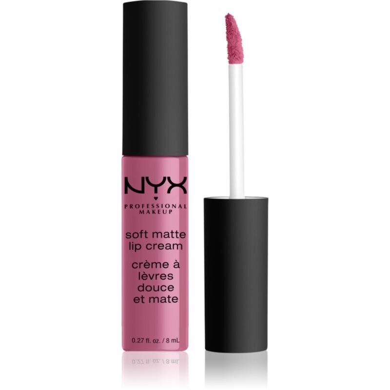 NYX Professional Makeup Soft Matte Lip Cream Легкая матовая жидкая губная помада оттенка 61 Montreal 8 мл
NYX Professional Makeup Soft Matte Lip Cream Легкая матовая жидкая губная помада оттенка 61 Montreal 8 мл