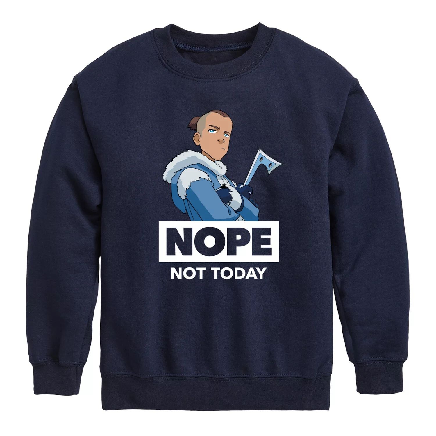 Толстовка «Аватар: последний маг воздуха» для мальчиков 8–20 лет «Сокка Нет, не сегодня» Licensed Character, синий
Толстовка «Аватар: последний маг воздуха» для мальчиков 8–20 лет «Сокка Нет, не сегодня» Licensed Character, синий