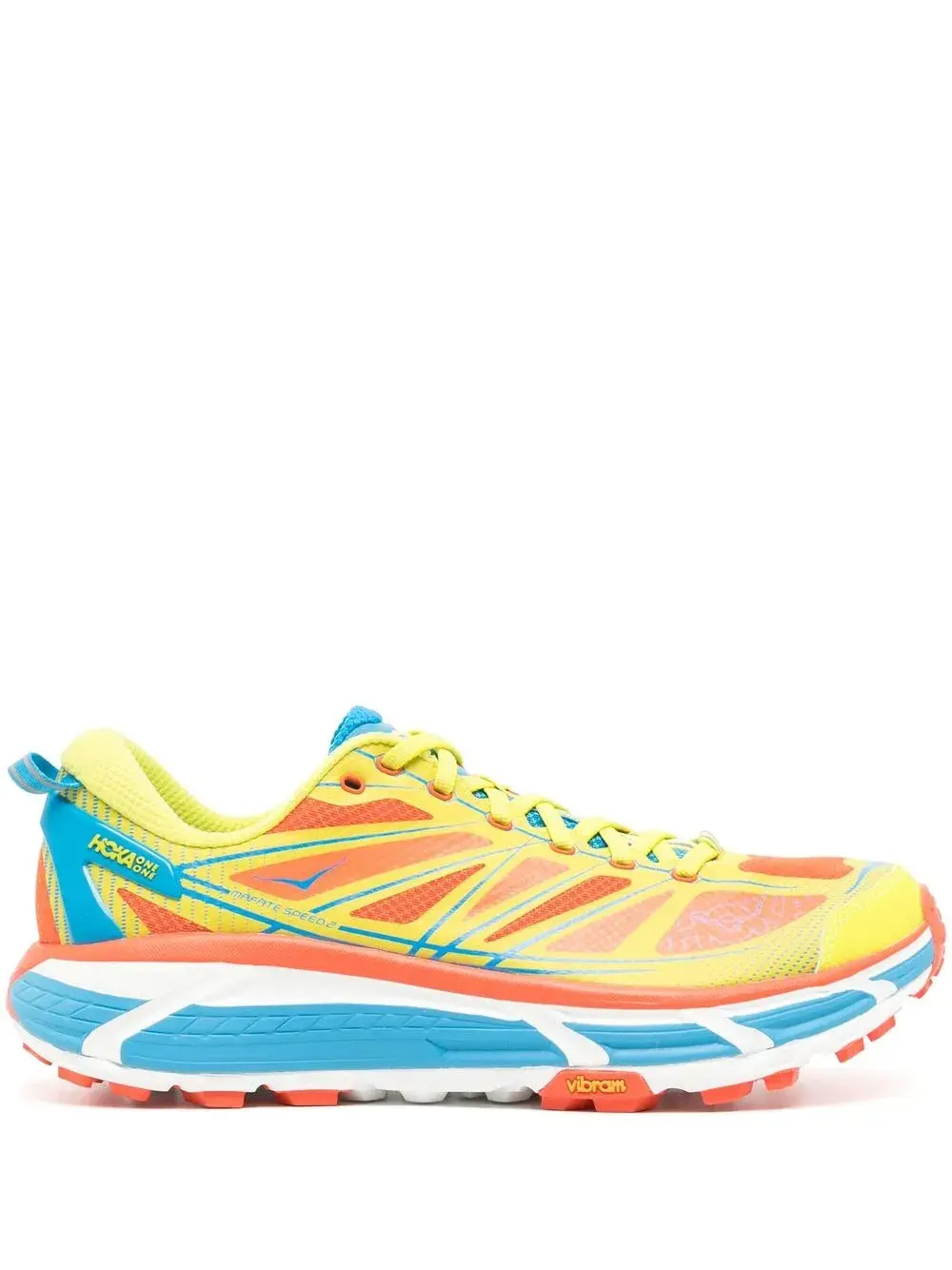 Кроссовки Mafate Speed 2 HOKA, мультиколор
Кроссовки Mafate Speed 2 HOKA, мультиколор