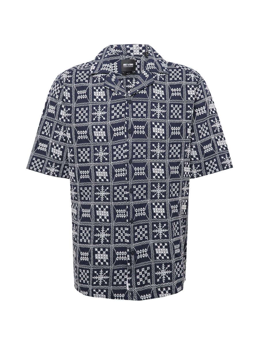 Рубашка обычного кроя на пуговицах Only & Sons ALEC, темно-синий
Рубашка обычного кроя на пуговицах Only & Sons ALEC, темно-синий