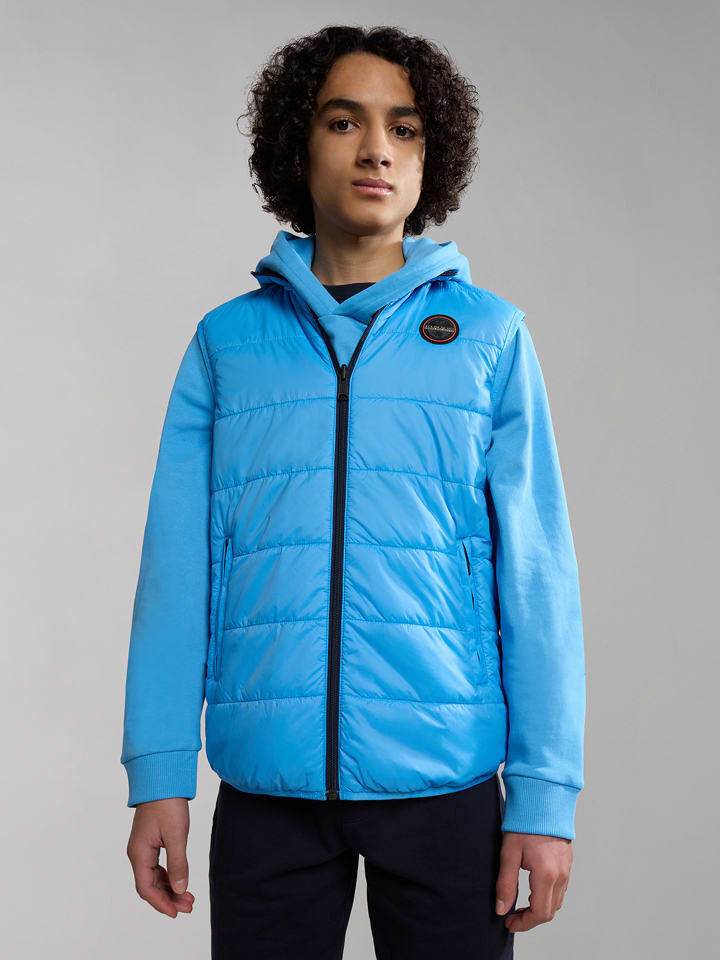 Стеганый жилет Napapijri Wende-Steppweste, цвет Hellblau/Dunkelblau
Стеганый жилет Napapijri Wende-Steppweste, цвет Hellblau/Dunkelblau