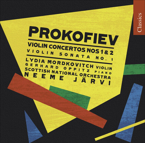 CD диск Prokofiev / Mordkovitch / Scottish Nat'L / Jarvi: Violin Concertos Nos 1 & 2 / Violin Sonata No 1
CD диск Prokofiev / Mordkovitch / Scottish Nat'L / Jarvi: Violin Concertos Nos 1 & 2 / Violin Sonata No 1