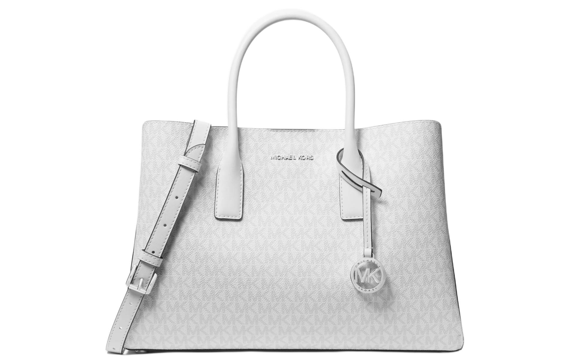 Сумка-шоппер из искусственной кожи, большая женская сумка через плечо, белая MICHAEL KORS
Сумка-шоппер из искусственной кожи, большая женская сумка через плечо, белая MICHAEL KORS