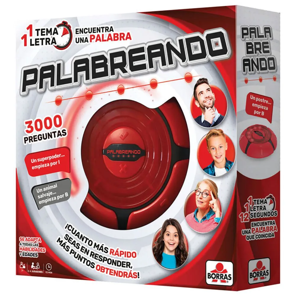 Детская настольная игра Educa Borras Palaver Interactive, мультиколор
Детская настольная игра Educa Borras Palaver Interactive, мультиколор