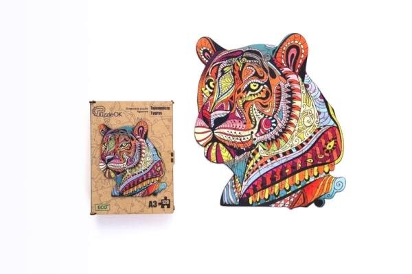 Максик, пазл, Таинственный Тигр, 129 шт. Maksik
Максик, пазл, Таинственный Тигр, 129 шт. Maksik