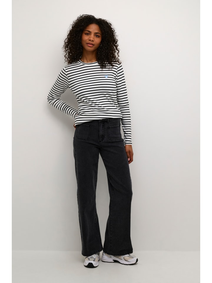 Джинсы KAkarla Regular Fit из черного стираного денима Kaffe
Джинсы KAkarla Regular Fit из черного стираного денима Kaffe