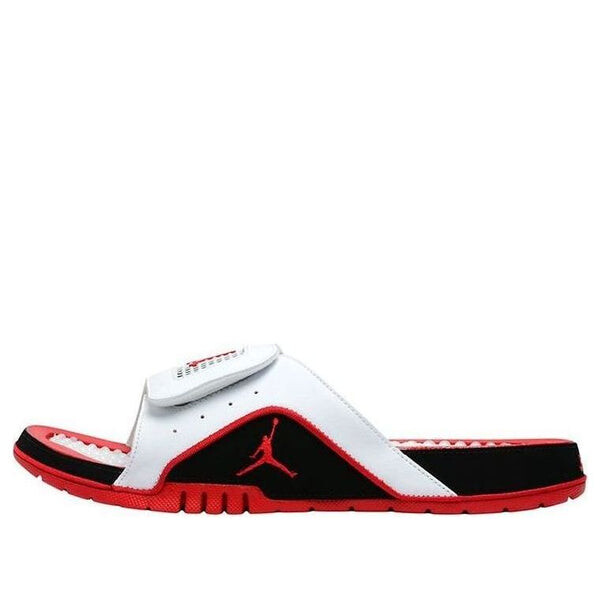 Тапочки hydro 4 retro 'white fire red' Air Jordan, белый
Тапочки hydro 4 retro 'white fire red' Air Jordan, белый