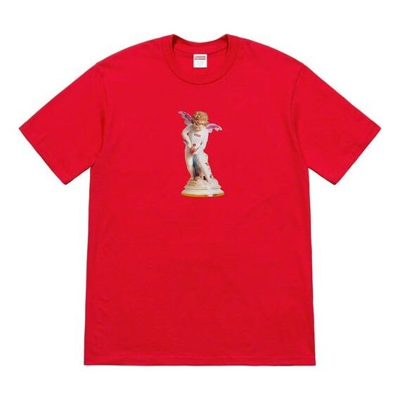 Футболка ss19 cupid tee red angel printing short sleeve Supreme, красный
Футболка ss19 cupid tee red angel printing short sleeve Supreme, красный