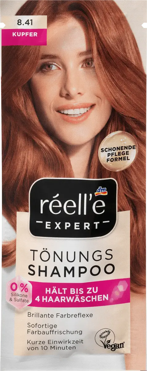 Оттеночный шампунь 8.41 медь 25мл réell‘e
Оттеночный шампунь 8.41 медь 25мл réell‘e