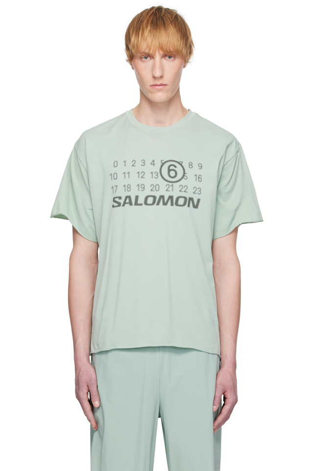 Футболка Salomon edition seamless Mm6 Maison Margiela, синий
Футболка Salomon edition seamless Mm6 Maison Margiela, синий