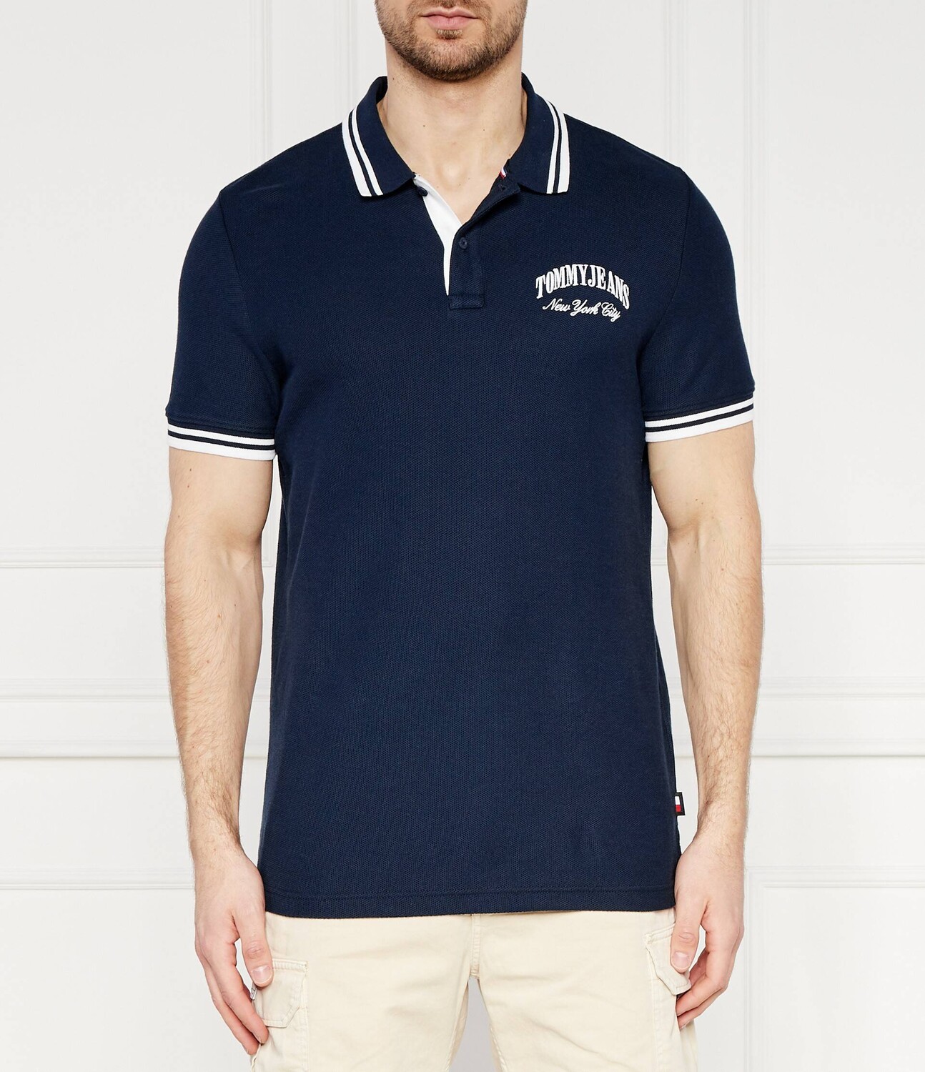 Поло Tommy Jeans TIPPING Regular Fit, темно-синий
Поло Tommy Jeans TIPPING Regular Fit, темно-синий