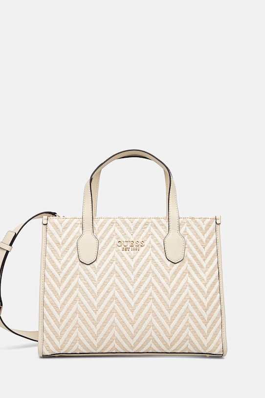 Сумка Guess, бежевый 
Сумка Guess, бежевый
