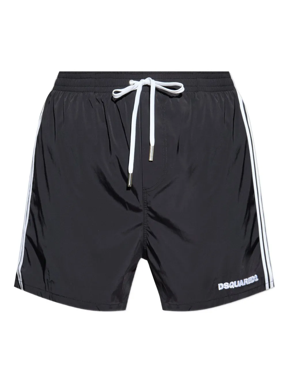 Шорты для плавания с вышитым логотипом и полосками по бокам DSQUARED2, черный
Шорты для плавания с вышитым логотипом и полосками по бокам DSQUARED2, черный