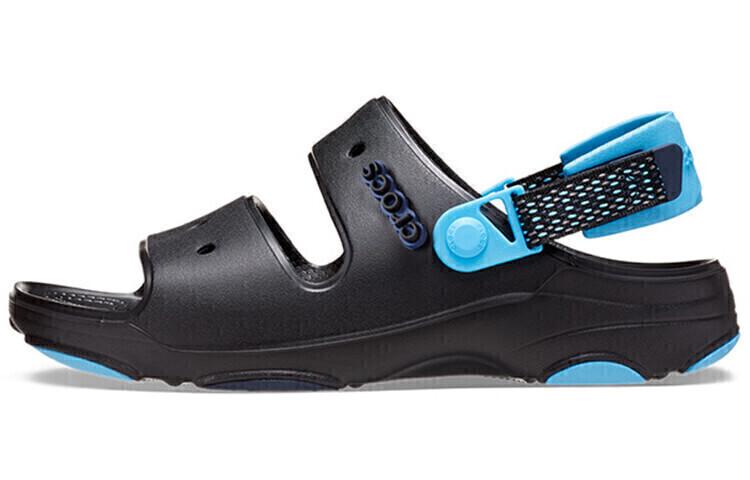 Пляжные сандалии мужские черные/кислородно-голубые Crocs
Пляжные сандалии мужские черные/кислородно-голубые Crocs