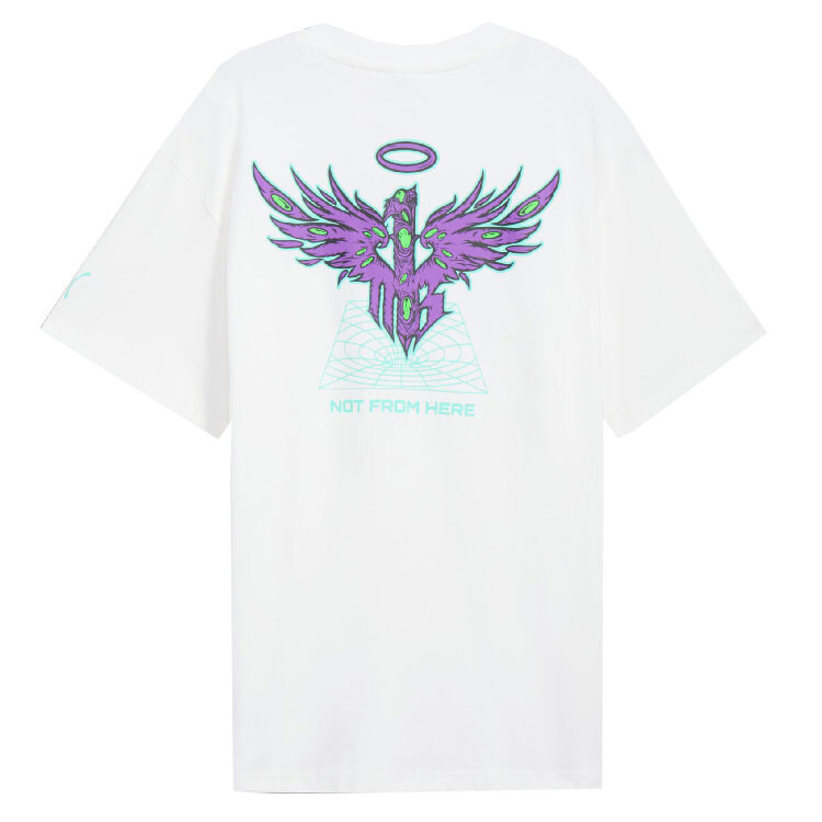 Футболка мужская белая Puma, белый 
Футболка мужская белая Puma, белый