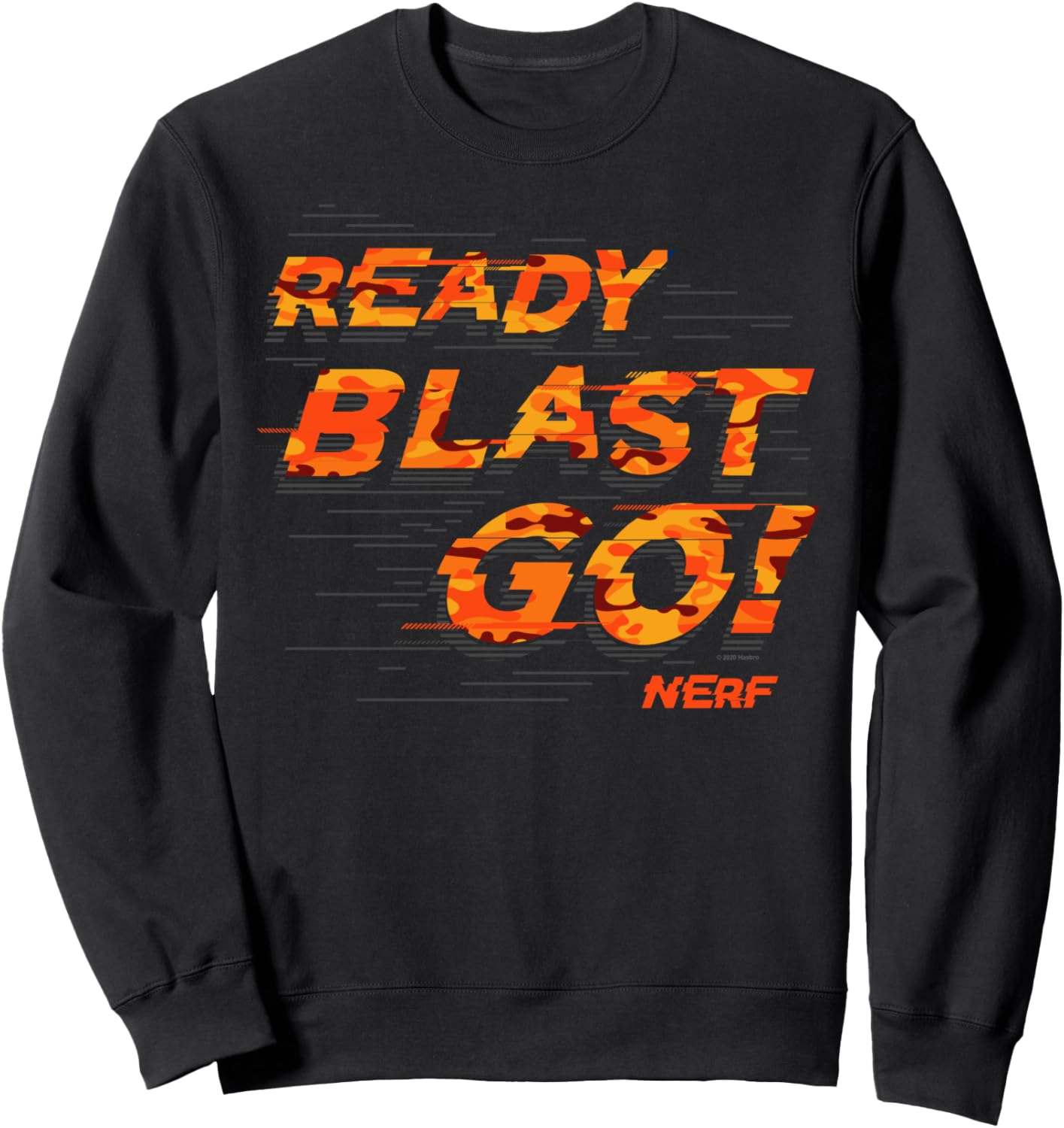 Толстовка с надписью Nerf Ready Blast Go, черный
Толстовка с надписью Nerf Ready Blast Go, черный