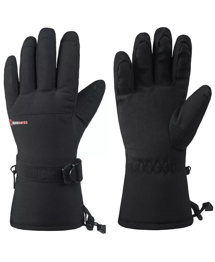 Мужские водонепроницаемые лыжные перчатки для сноуборда 3M Thinsulate Winter Gloves Alpine Swiss, черный
Мужские водонепроницаемые лыжные перчатки для сноуборда 3M Thinsulate Winter Gloves Alpine Swiss, черный