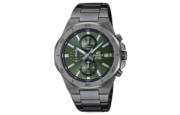 Мужские часы EDIFICE Green EFV-640DC-3AV CASIO
Мужские часы EDIFICE Green EFV-640DC-3AV CASIO