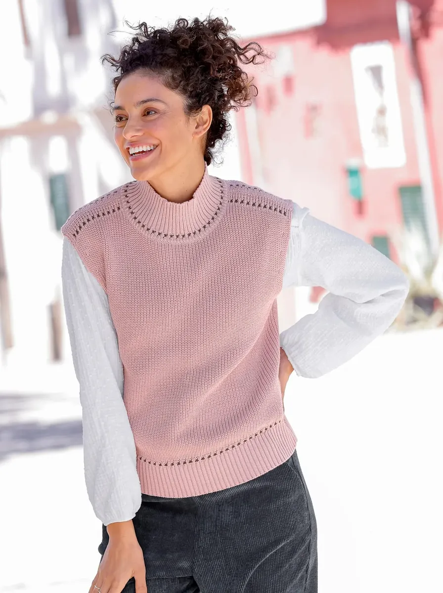 Вдохновение свитер-жилет "свитер-жилет" Inspirationen, цвет Hortensie
Вдохновение свитер-жилет "свитер-жилет" Inspirationen, цвет Hortensie