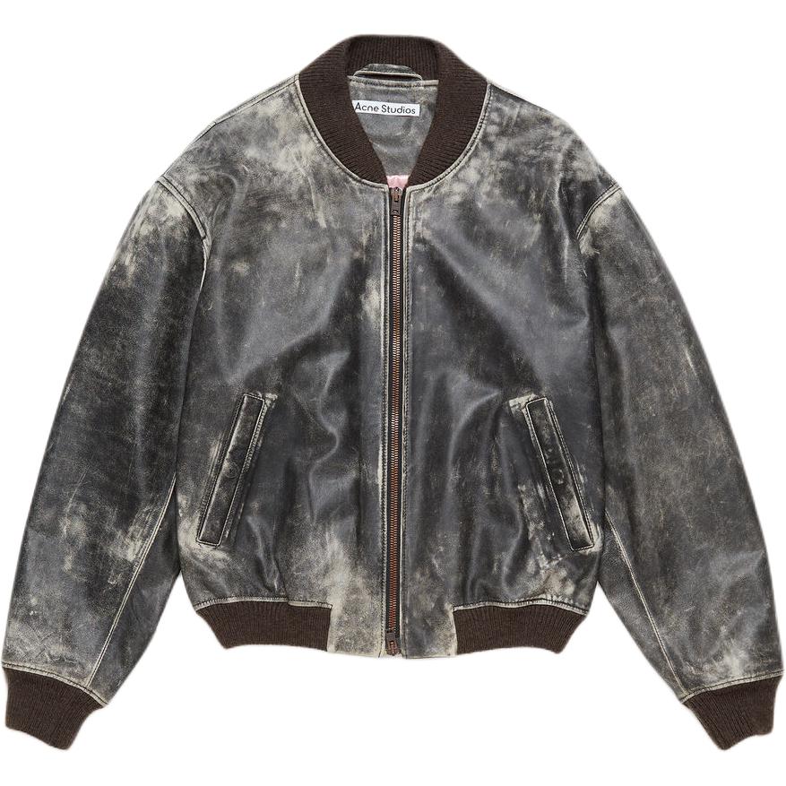 Кожаная куртка с логотипом Acne Studios, выцветшая черная, Черный, Кожаная куртка с логотипом Acne Studios, выцветшая черная
Кожаная куртка с логотипом Acne Studios, выцветшая черная, Черный, Кожаная куртка с логотипом Acne Studios, выцветшая черная