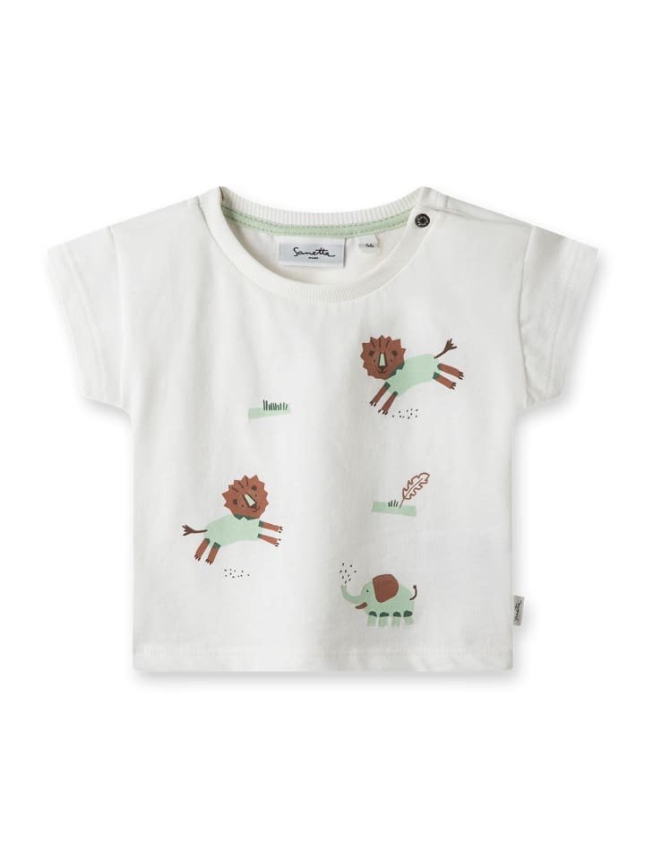 Футболка бежевого цвета Sanetta
Футболка бежевого цвета Sanetta