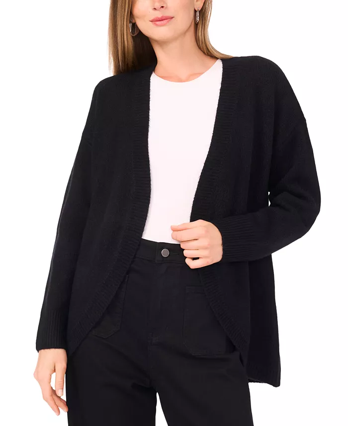 Женский уютный кардиган с длинными рукавами Vince Camuto, черный
Женский уютный кардиган с длинными рукавами Vince Camuto, черный