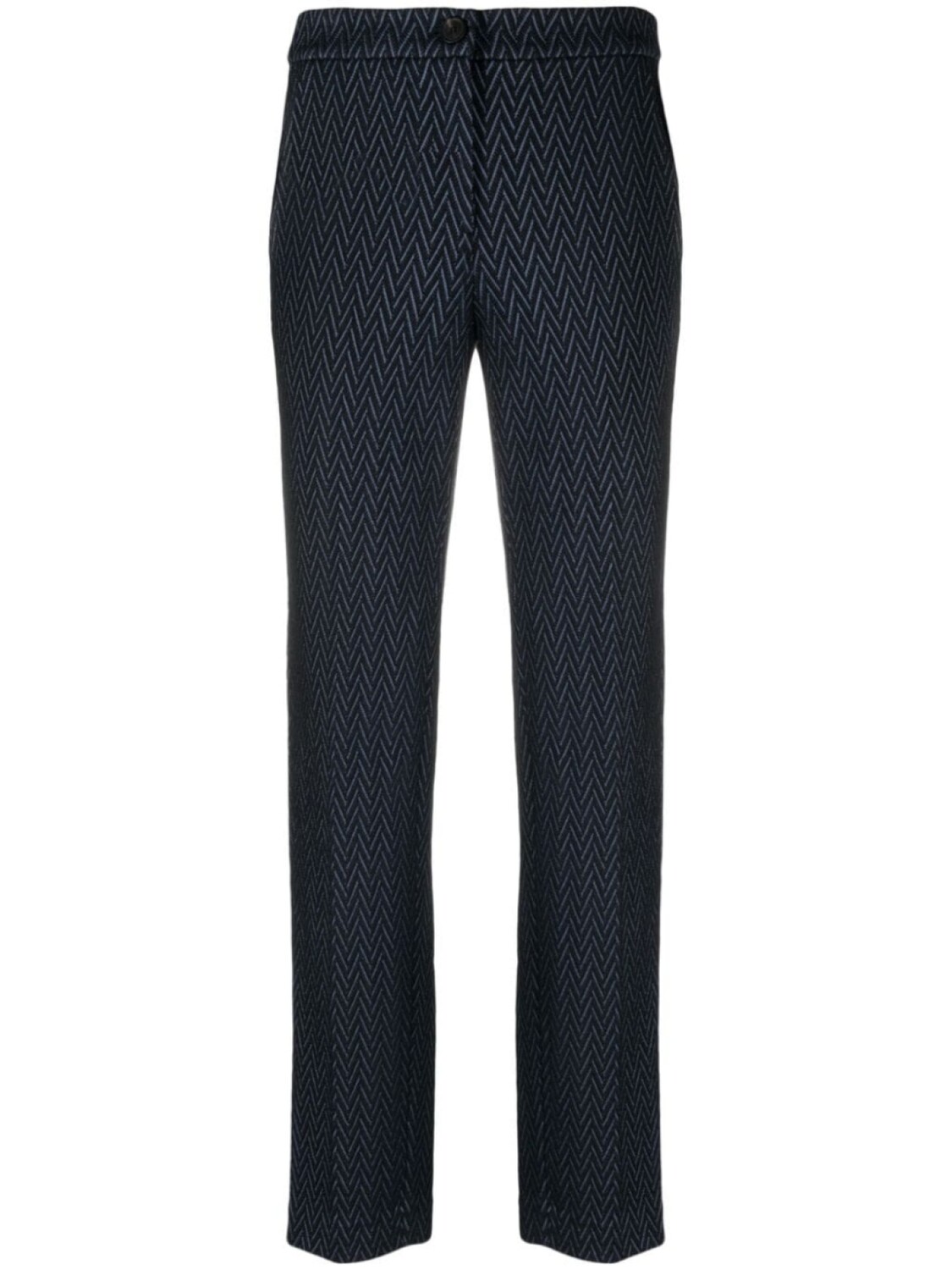 Emporio Armani укороченные брюки с узором зигзаг, синий
Emporio Armani укороченные брюки с узором зигзаг, синий