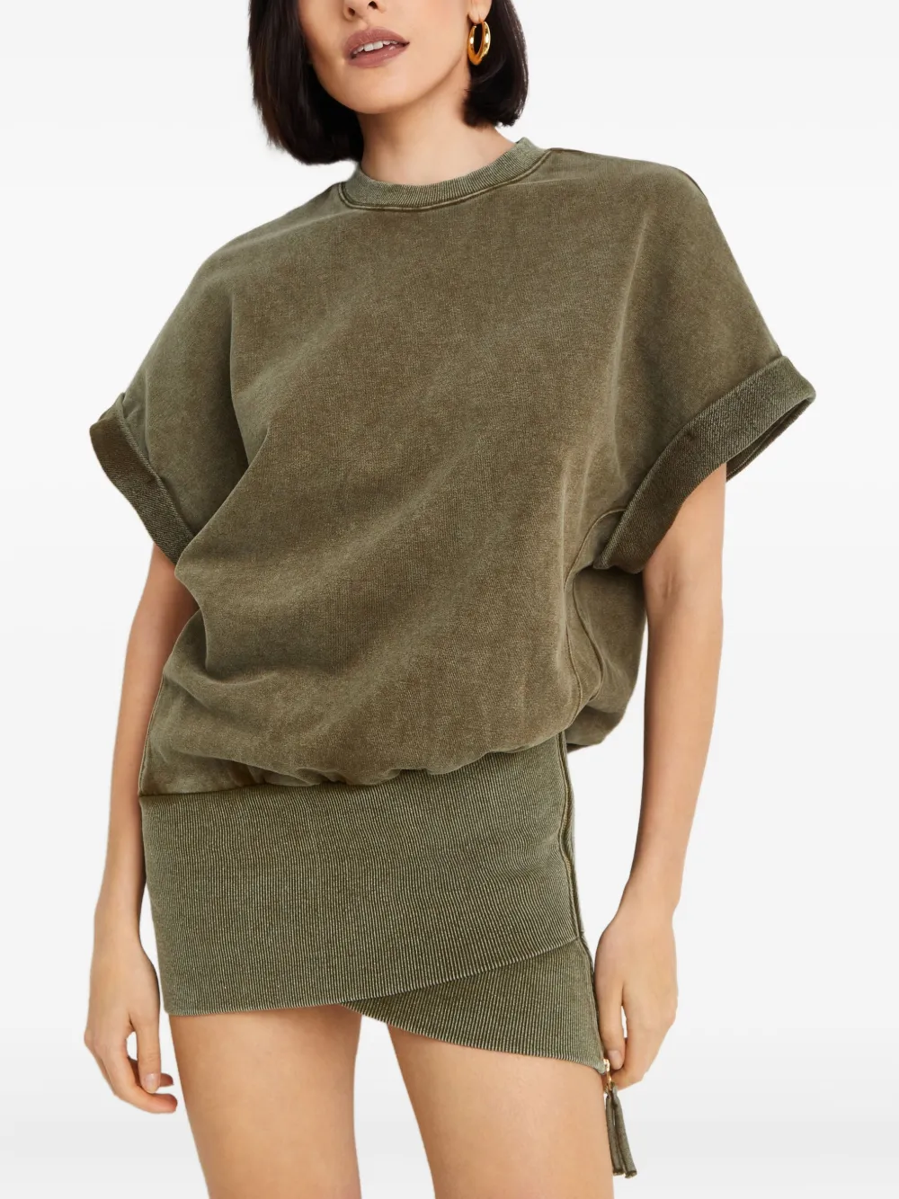 Короткое платье Coleen в рубчик Retrofete, зеленый
Короткое платье Coleen в рубчик Retrofete, зеленый