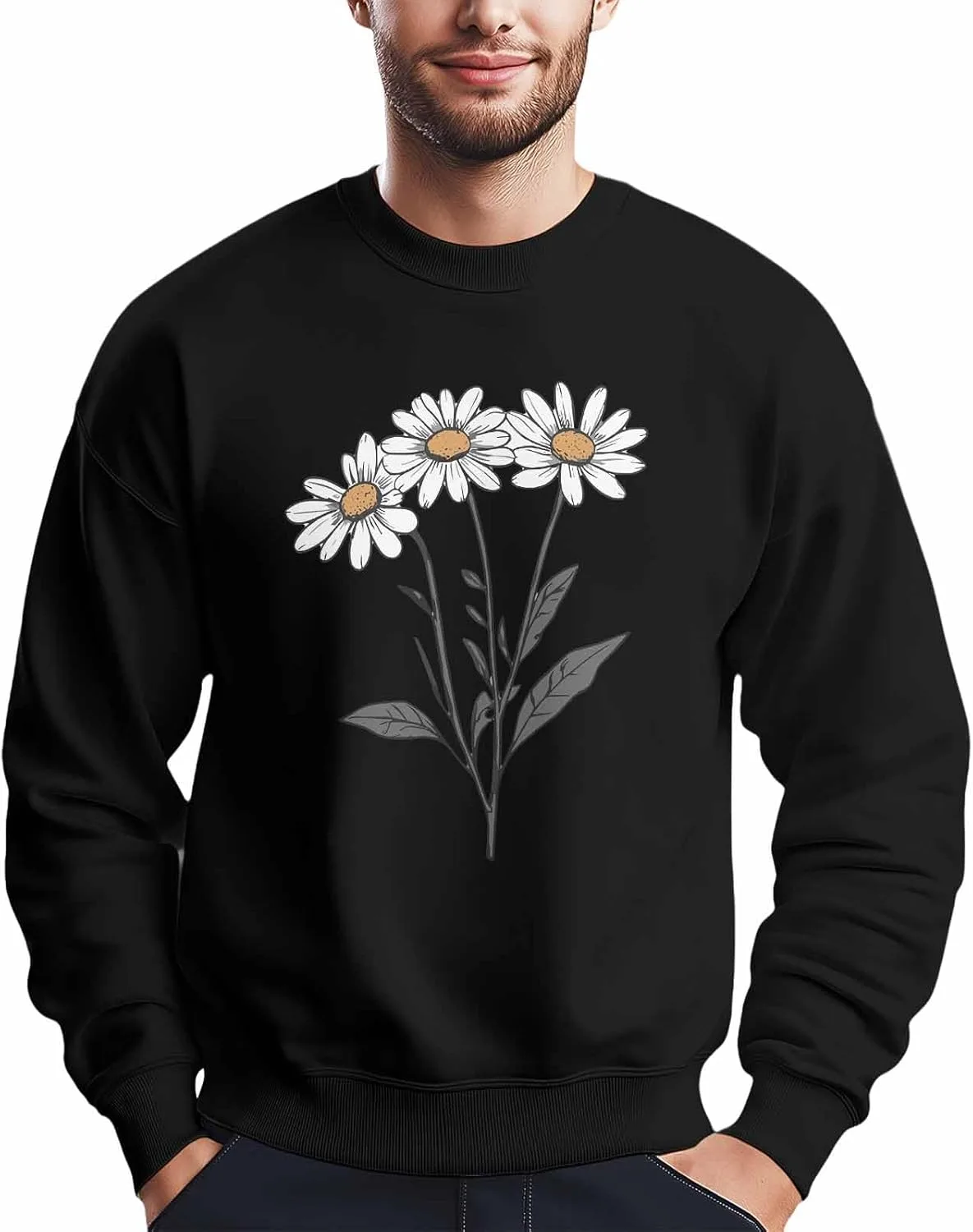 Мужской свитшот с цветочным принтом, белый Winvebermior
Мужской свитшот с цветочным принтом, белый Winvebermior