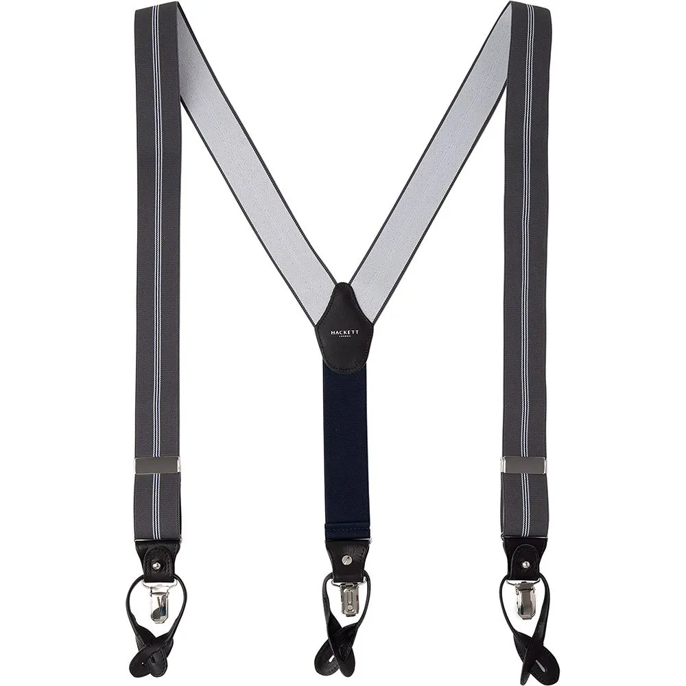 Подтяжки Hackett Central Stripe, серый
Подтяжки Hackett Central Stripe, серый