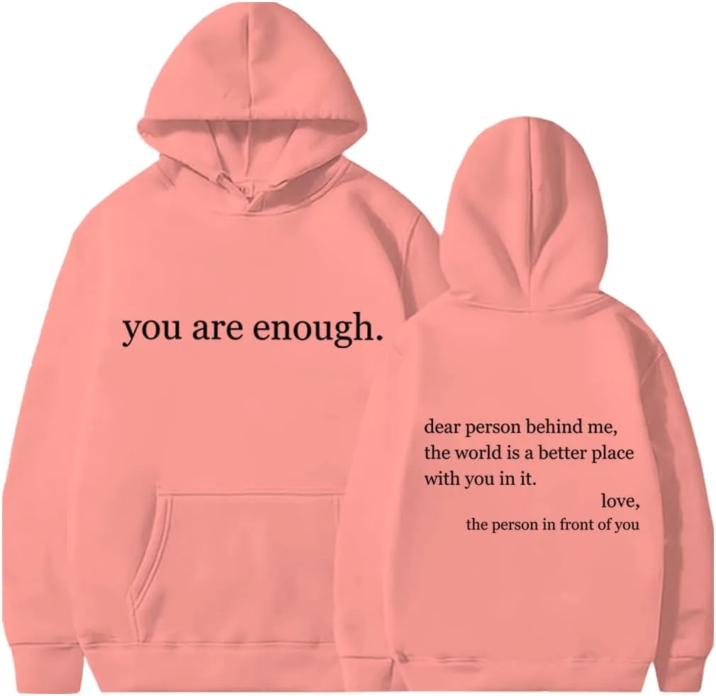Толстовка You Are Enough
Толстовка You Are Enough