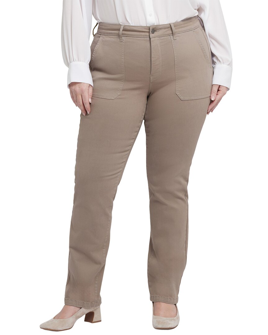 NYDJ Plus Marilyn Country Oak Straight Leg Jean, коричневый
NYDJ Plus Marilyn Country Oak Straight Leg Jean, коричневый