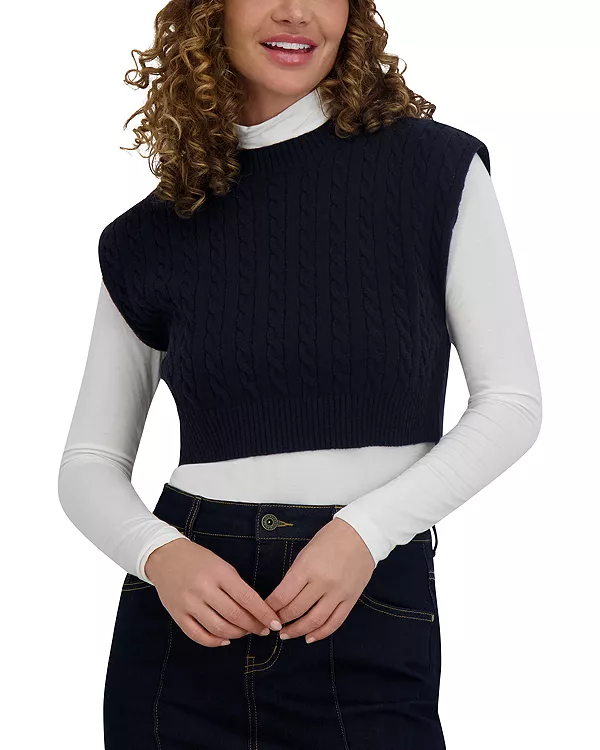 Жилет крупной вязки Point, синий
Жилет крупной вязки Point, синий