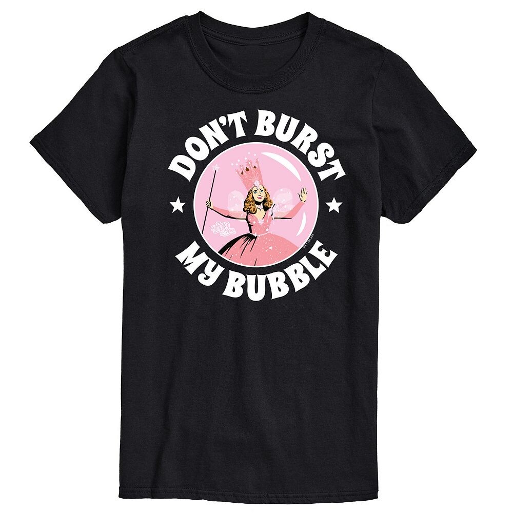Мужская футболка с рисунком «Волшебник страны Оз» Don't Burst My Bubble Licensed Character, черный
Мужская футболка с рисунком «Волшебник страны Оз» Don't Burst My Bubble Licensed Character, черный