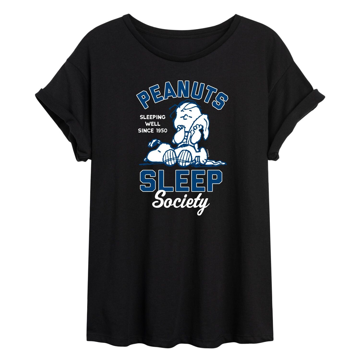 Детская футболка Peanuts Charlie Brown & Snoopy Sleep Society с струящимся рисунком Licensed Character, черный
Детская футболка Peanuts Charlie Brown & Snoopy Sleep Society с струящимся рисунком Licensed Character, черный