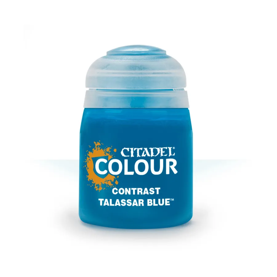 Талассар Синий, Citadel Paints - Contrast - 2019 Range
Талассар Синий, Citadel Paints - Contrast - 2019 Range