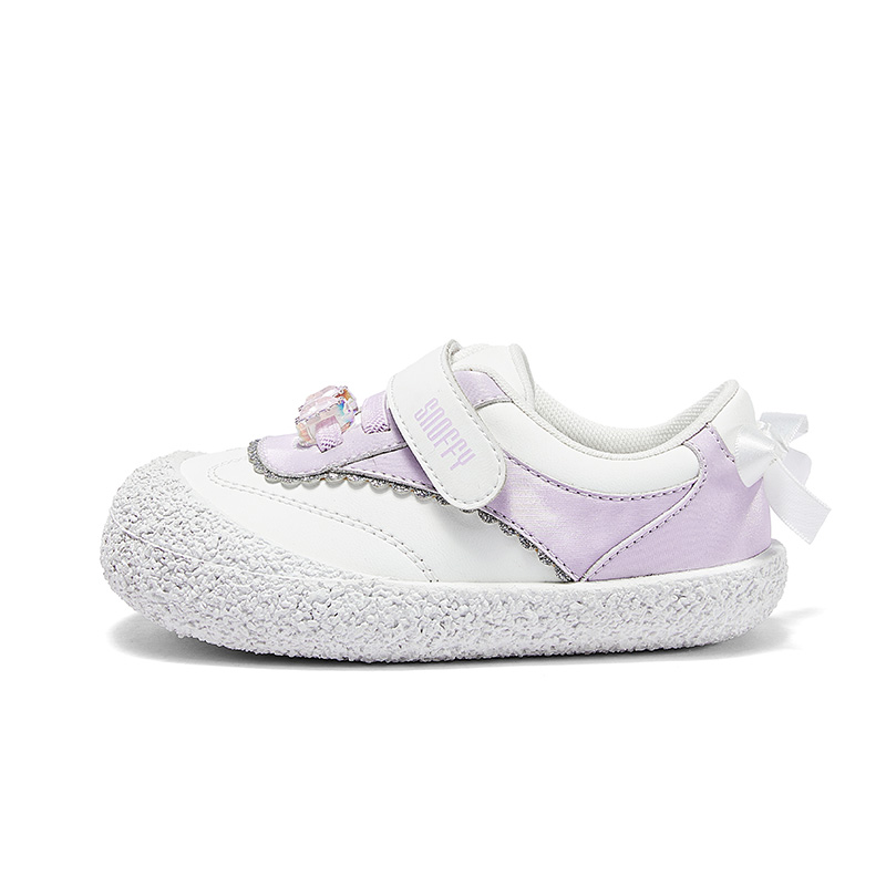 Нескользящие износостойкие низкие туфли для малышей Snoffy, белый/фиолетовый
Нескользящие износостойкие низкие туфли для малышей Snoffy, белый/фиолетовый