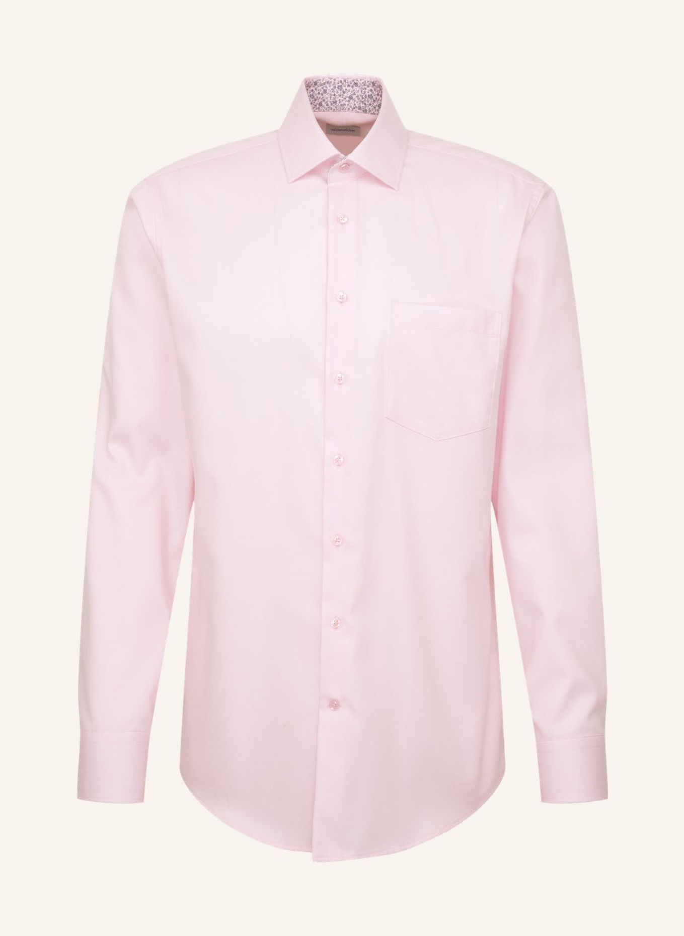 Деловая рубашка, стандартный крой Seidensticker, розовый
Деловая рубашка, стандартный крой Seidensticker, розовый